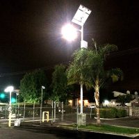 solar security and perimeter lighting