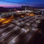 Palomar Hospital | Solar Parking Lot Lighting