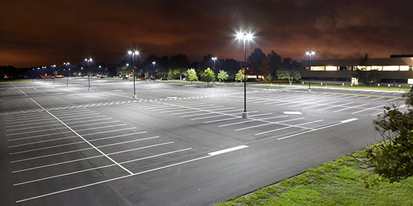 solar parking lot lighting