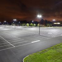 solar parking lot lighting